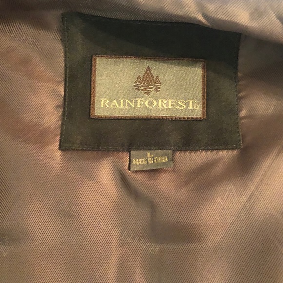 Rainforest Hunter Green Quilted Vest - Picture 4 of 6